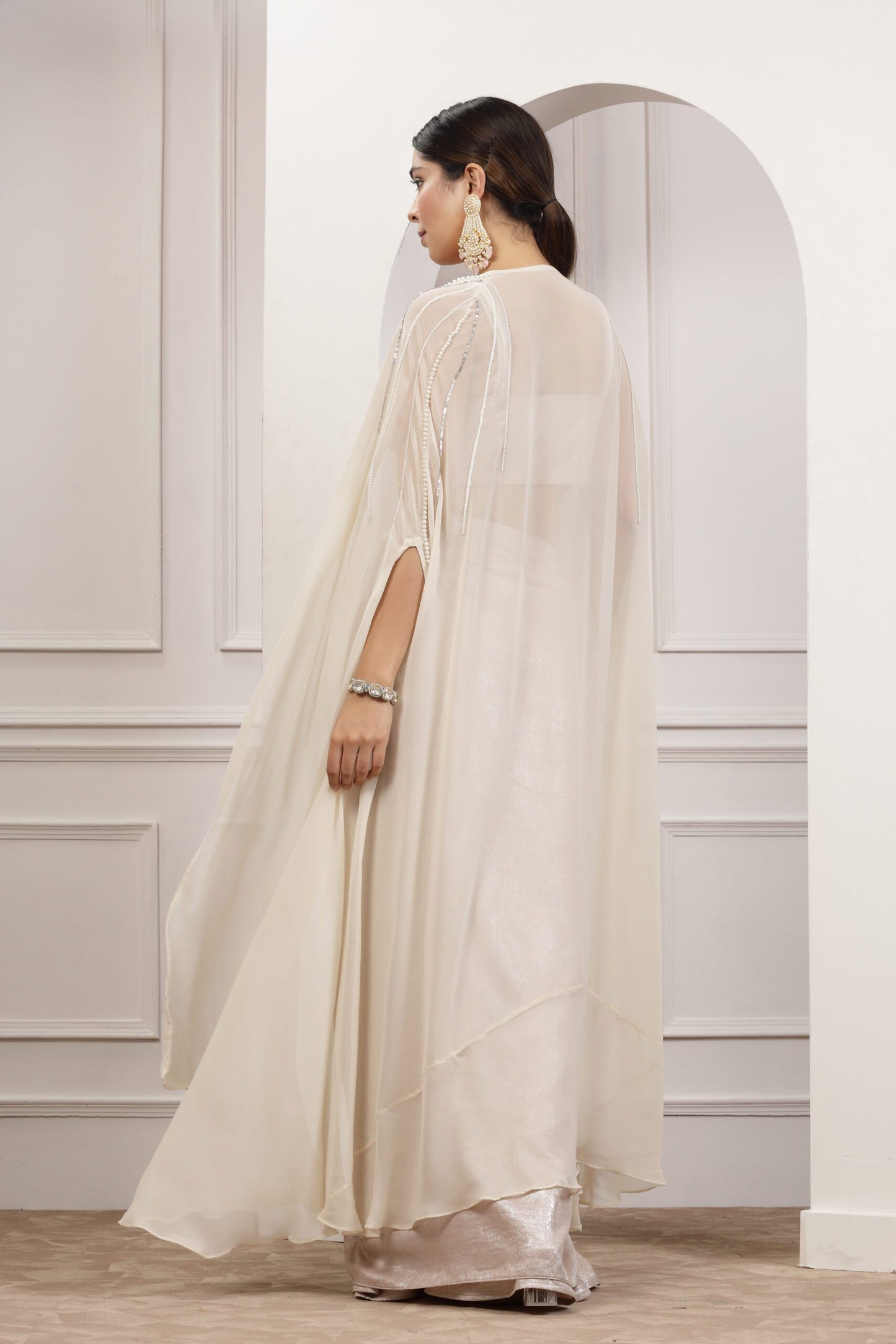 Bushra Corset Drape Set