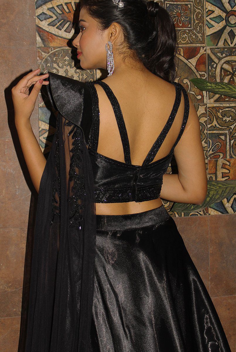 Mehreen Black Lehenga