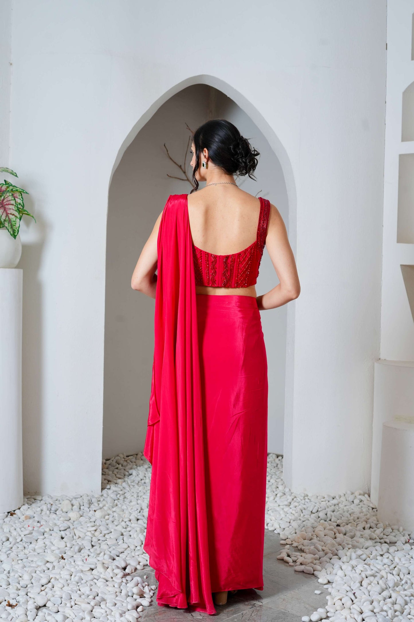 Selena Drape Saree
