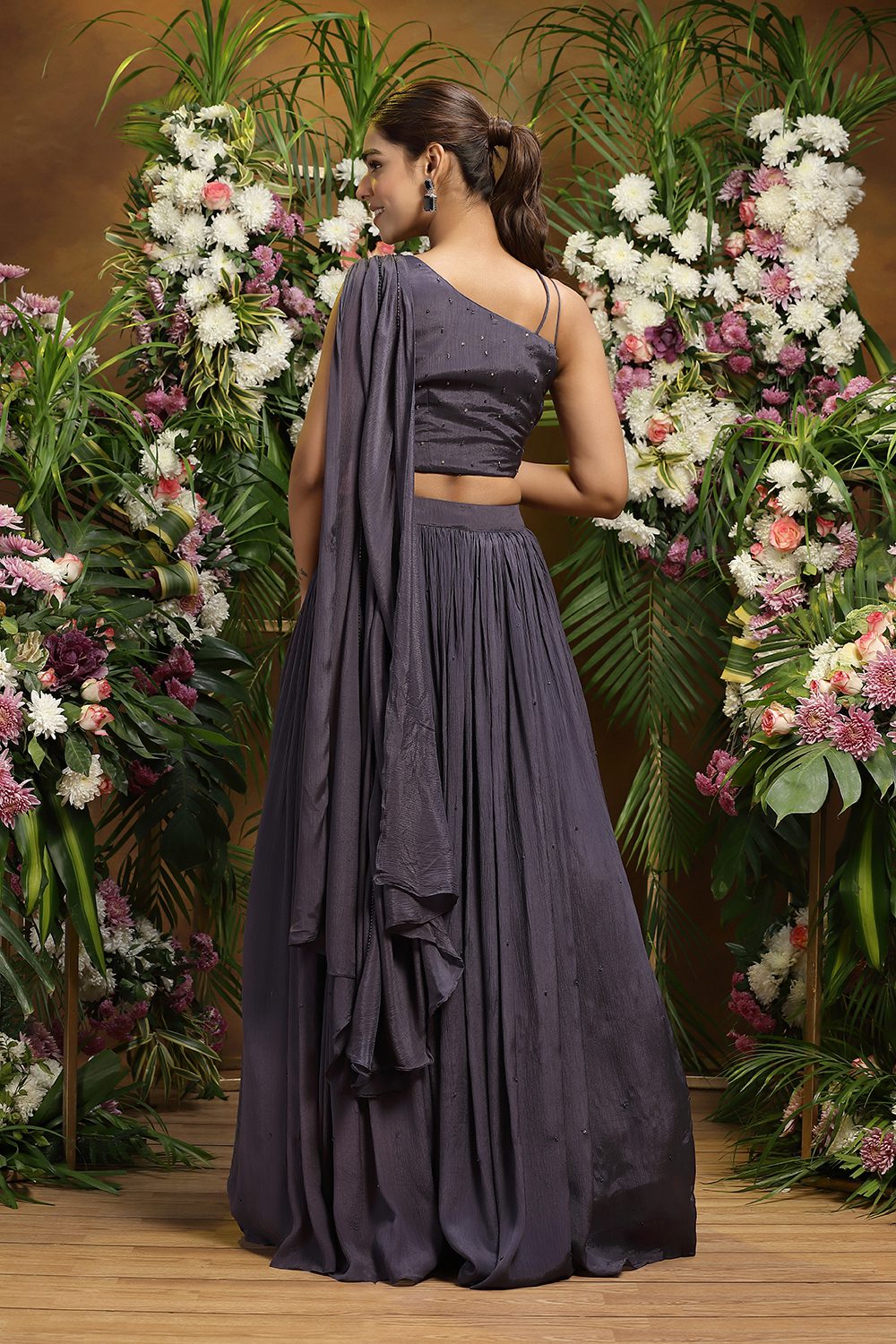 Heena Lavender Lehenga