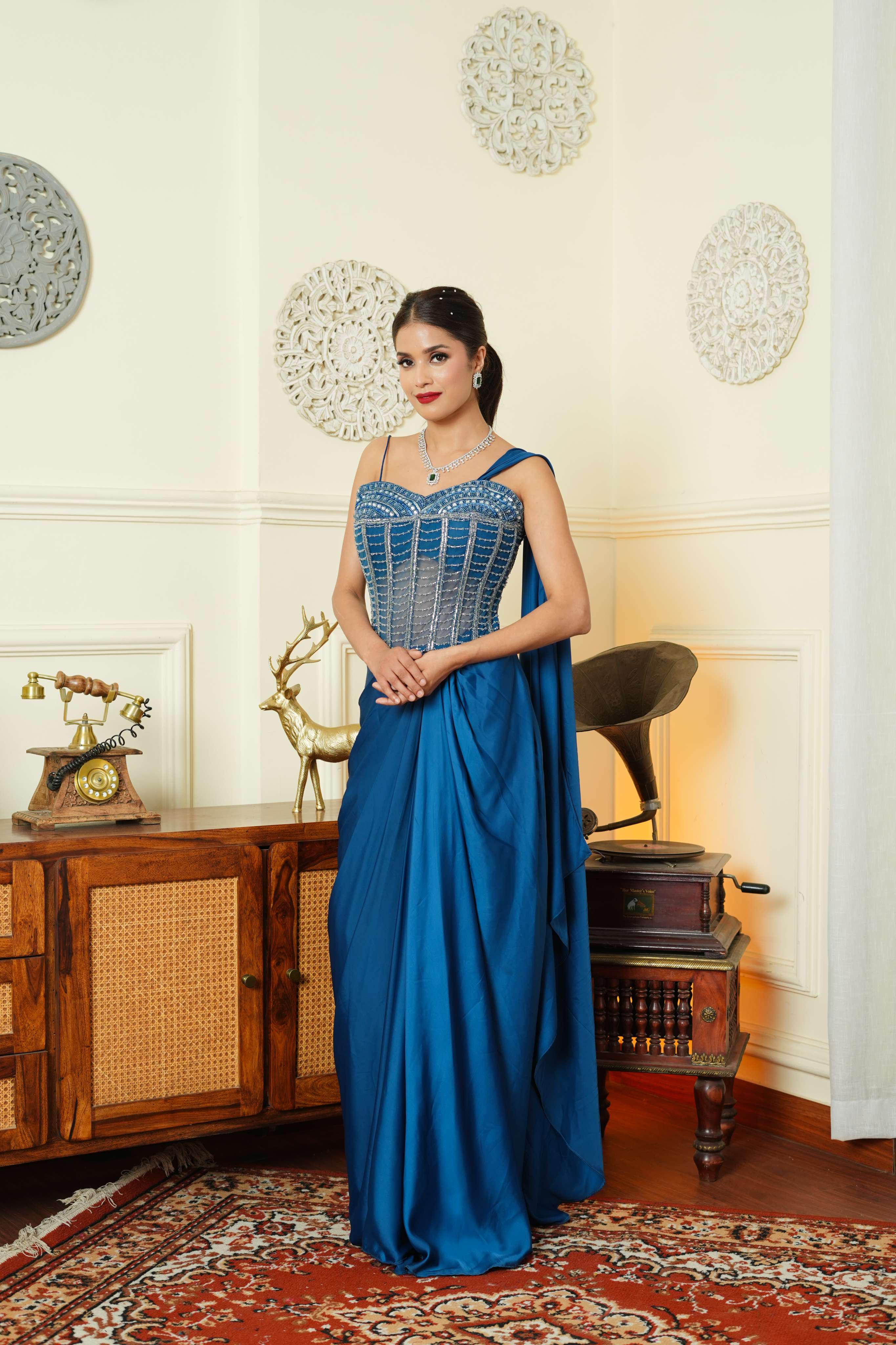 Ziya Corset Saree