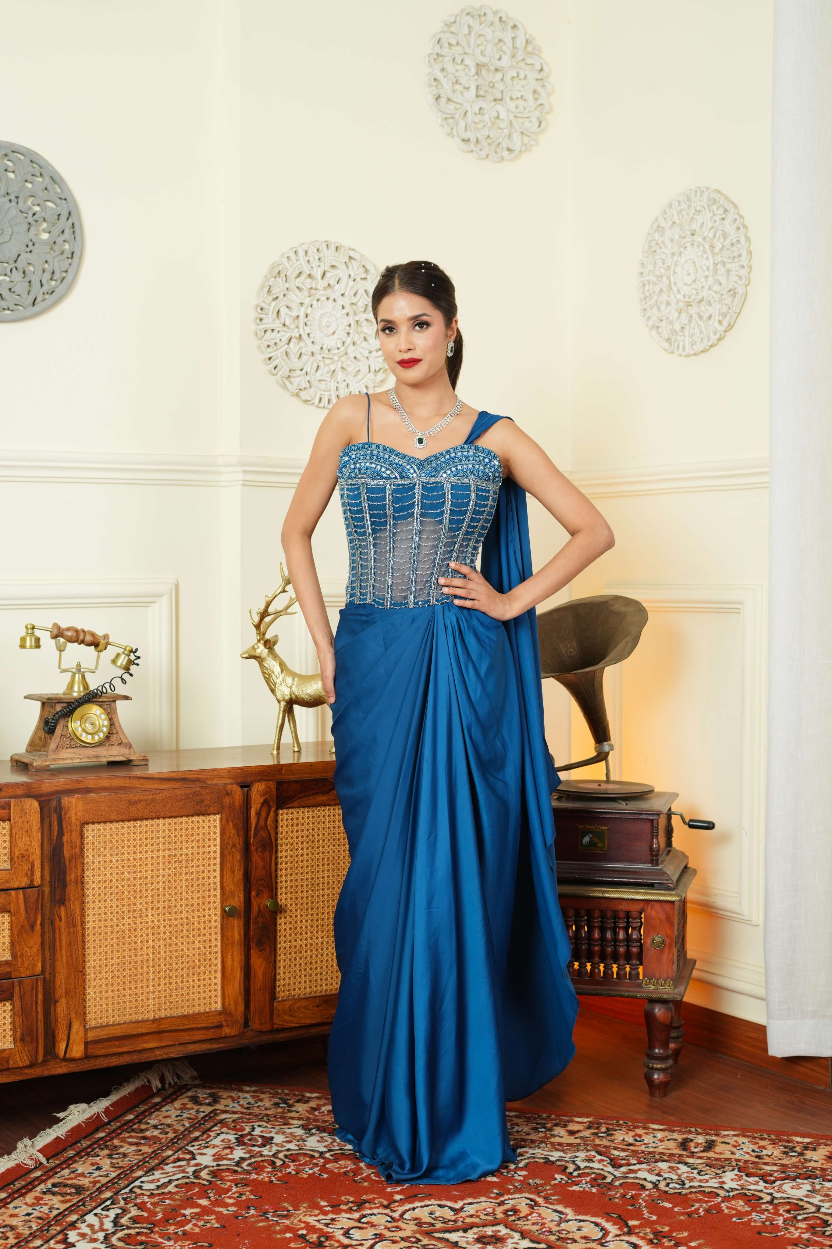 Ziya Corset Saree