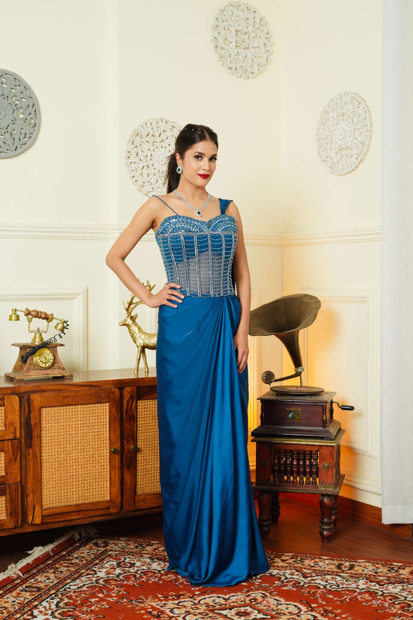 Ziya Corset Saree