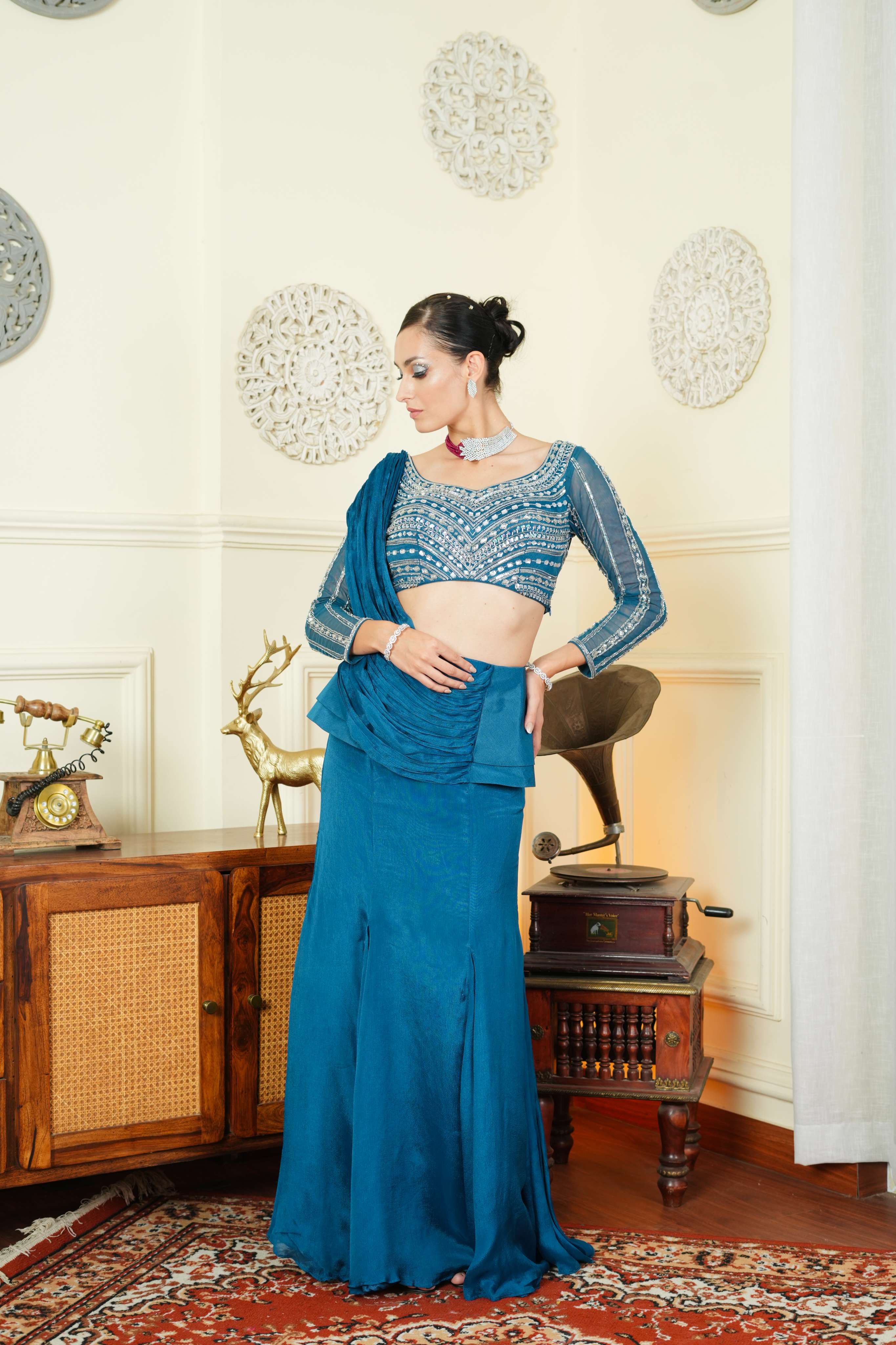 Lana Lehenga Saree