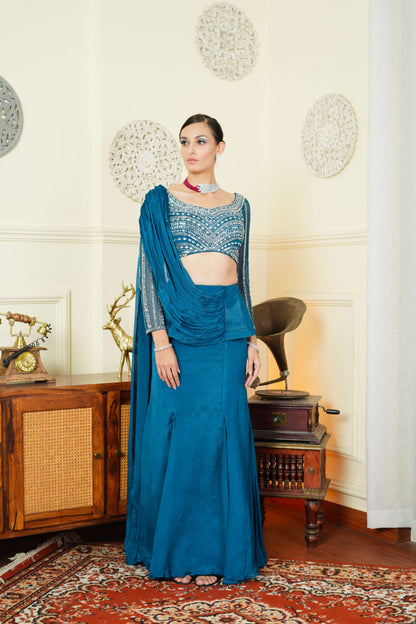 Lana Lehenga Saree
