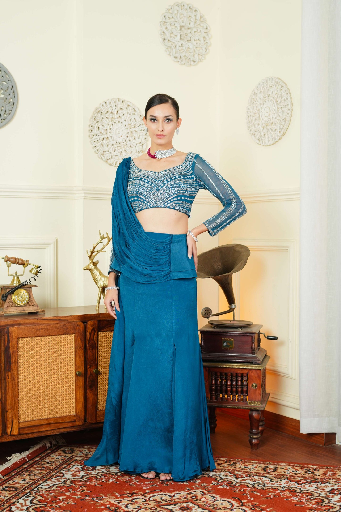 Lana Lehenga Saree