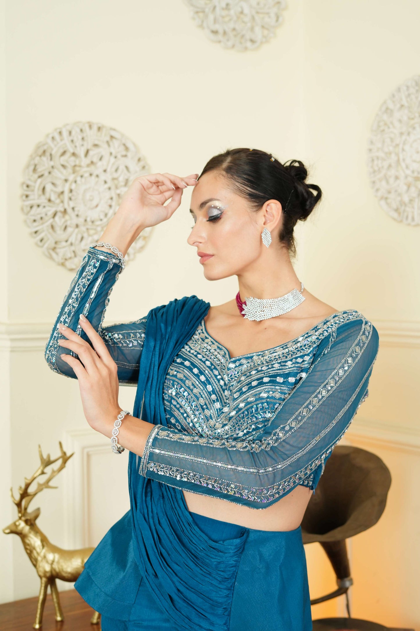 Lana Lehenga Saree