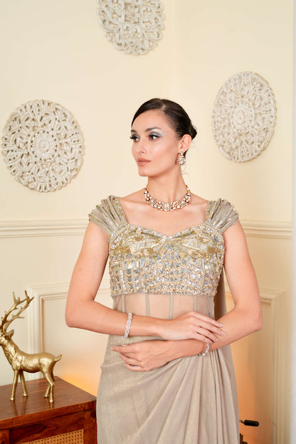 Gina Drape Gown