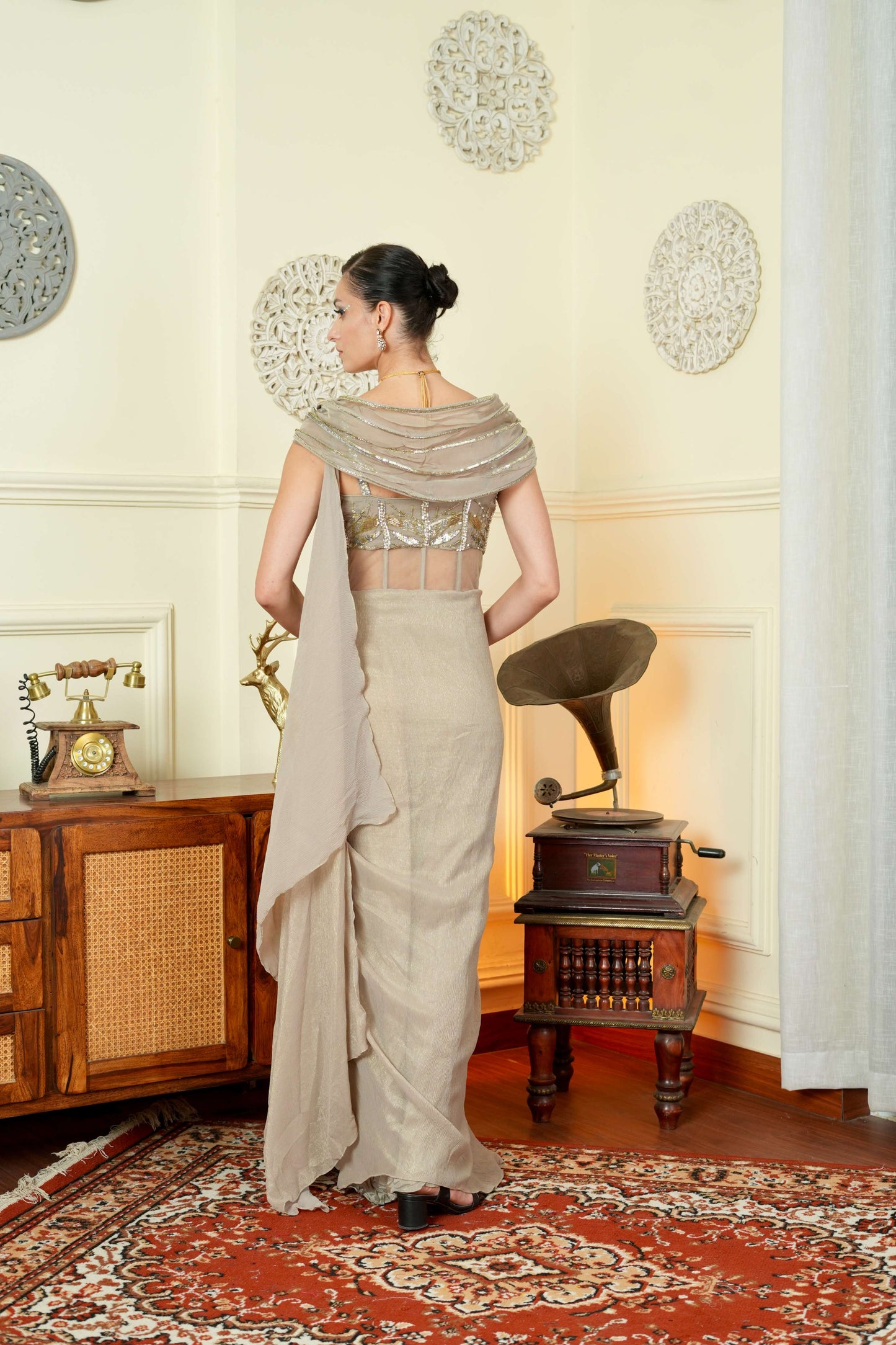 Gina Drape Gown