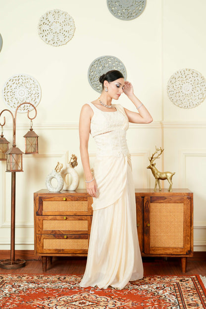 Heer Corset Belt Saree