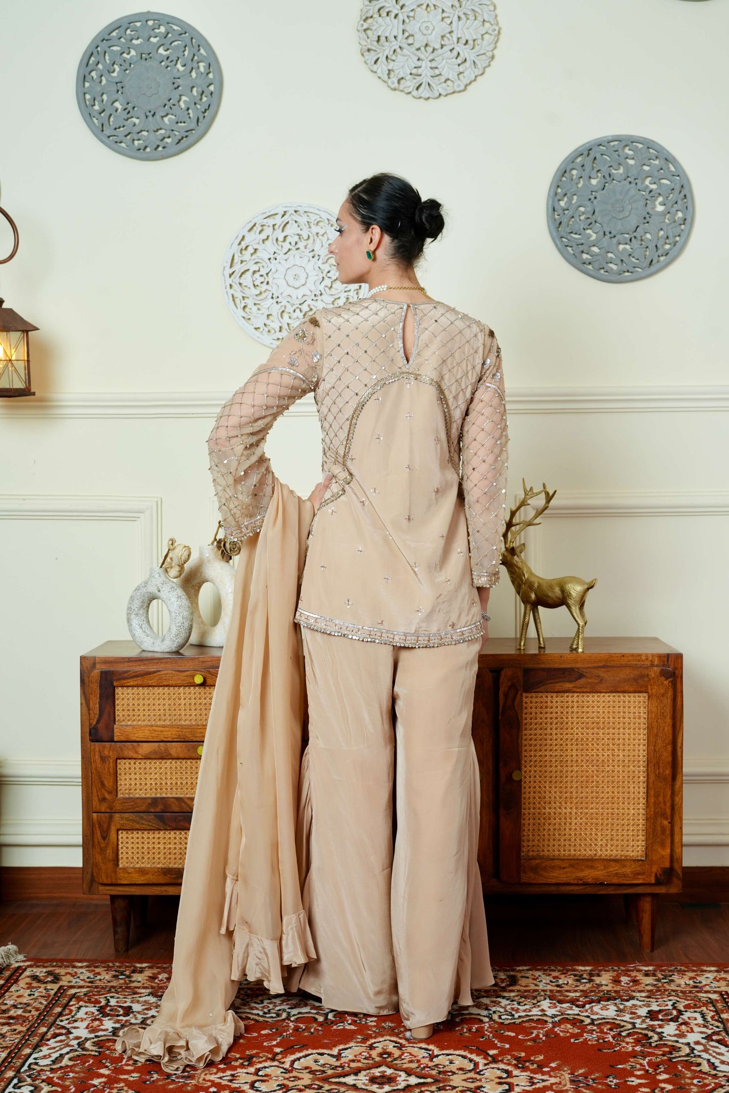 Aza Sharara Suit