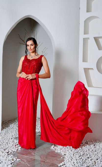 Selena Drape Saree