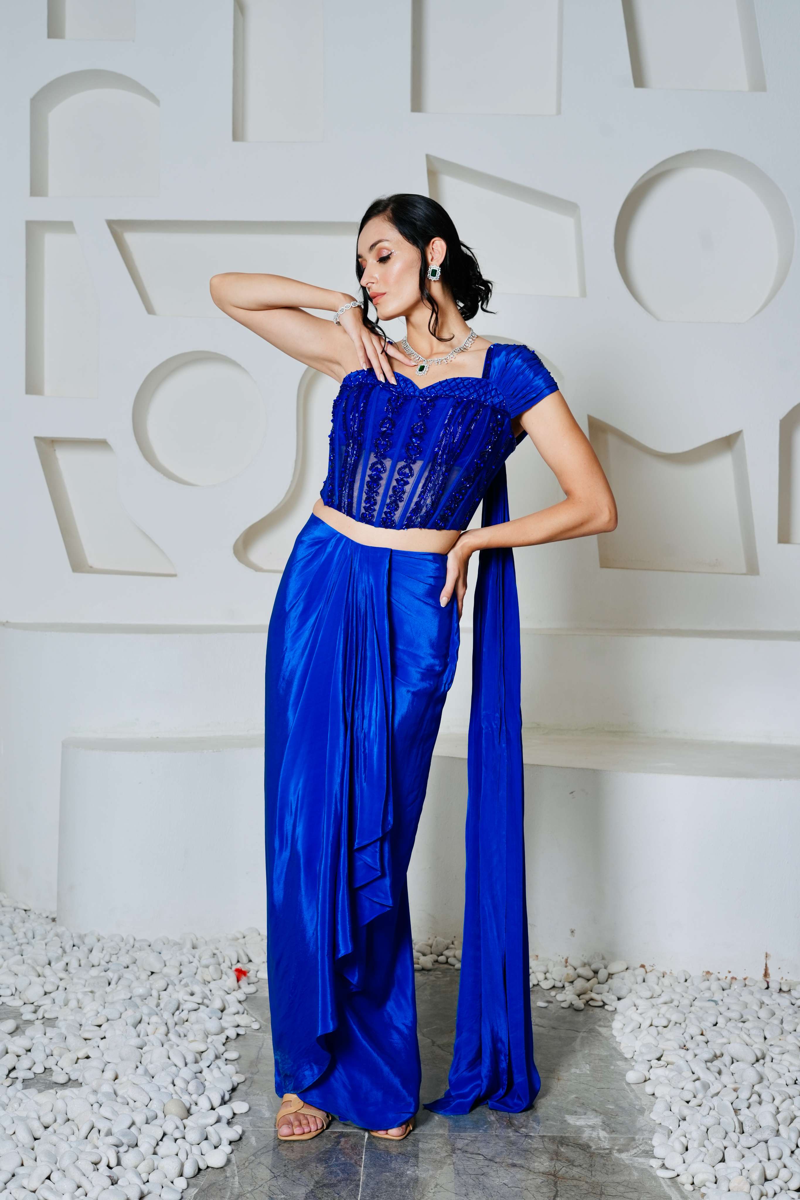 Amee Corset Saree