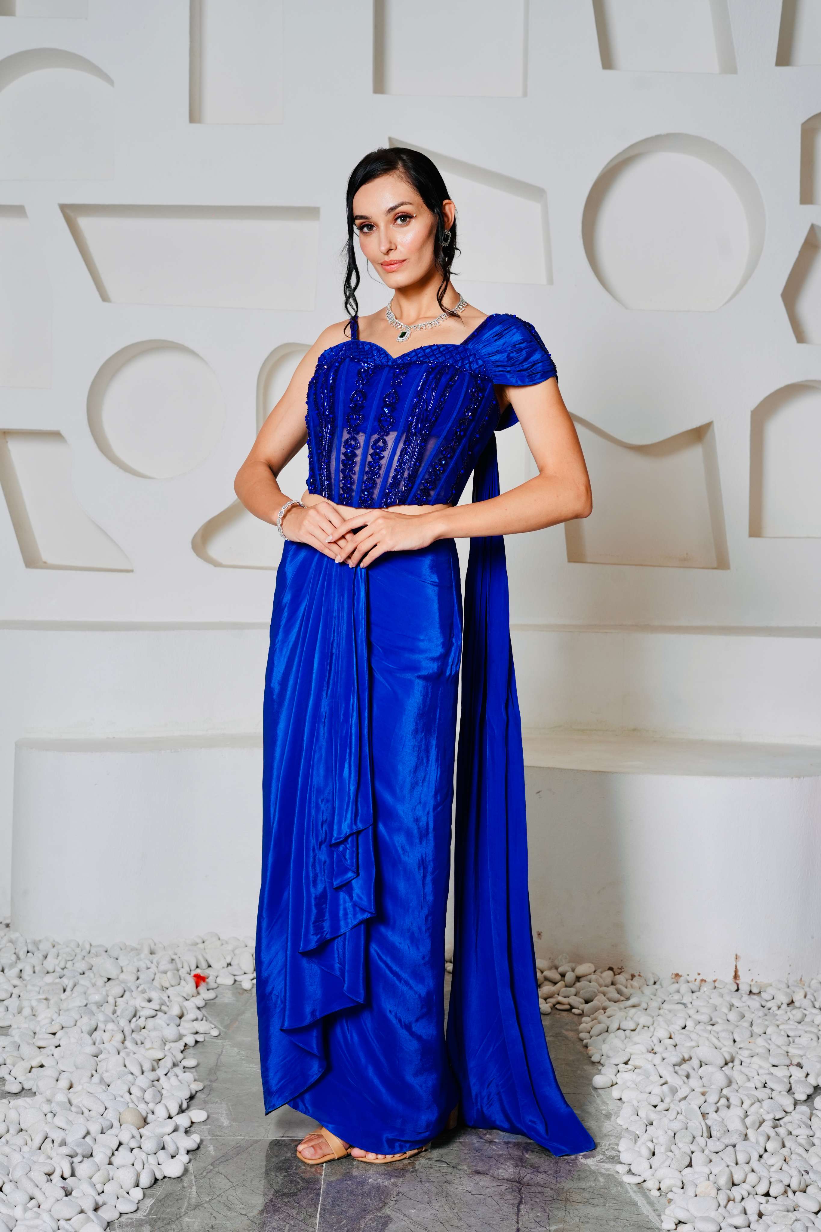 Amee Corset Saree