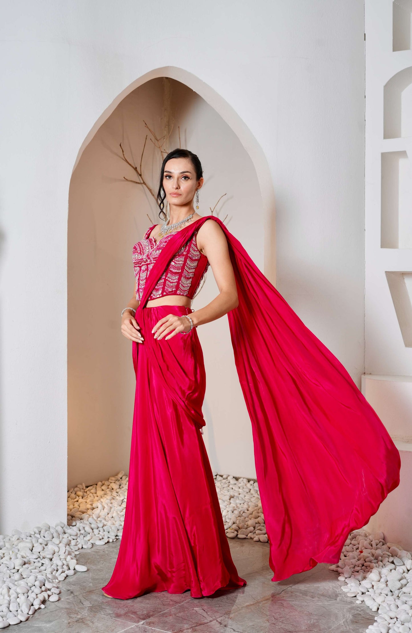 Viena Corset Saree