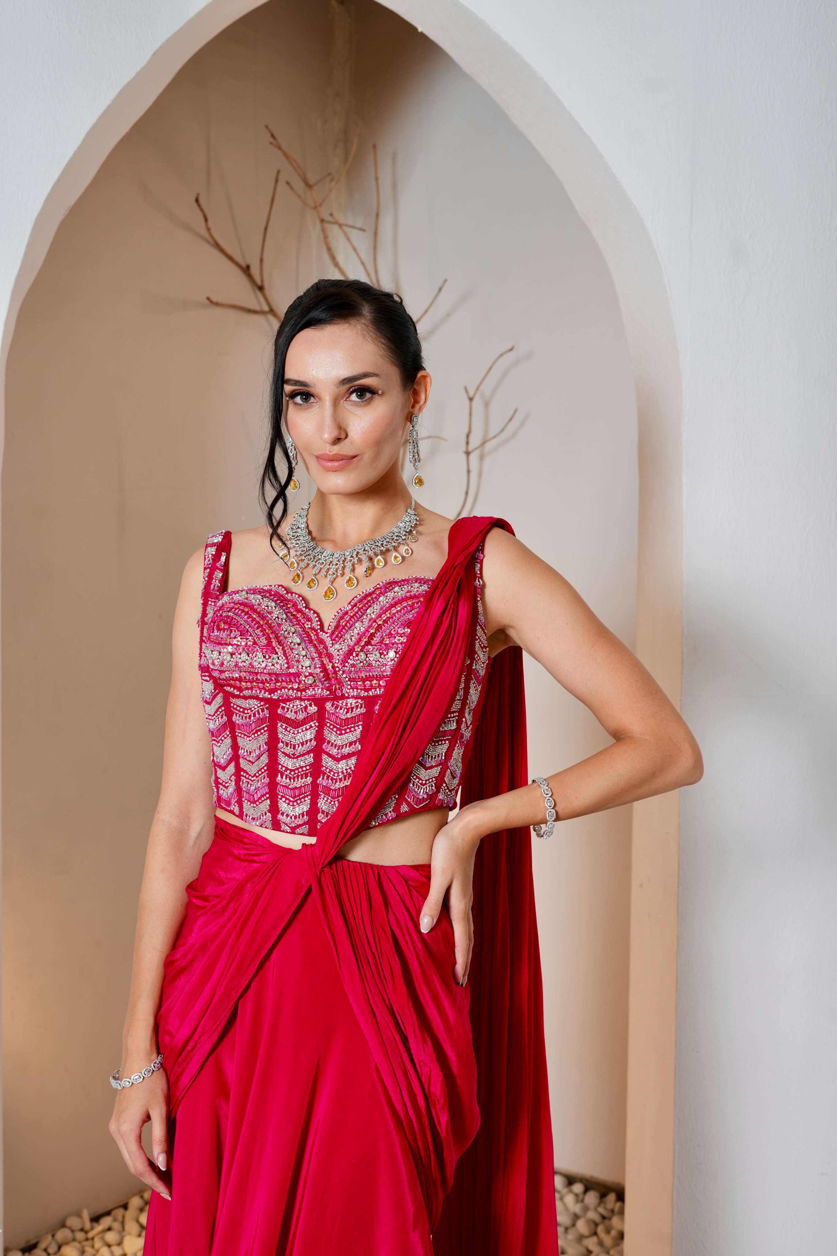 Viena Corset Saree