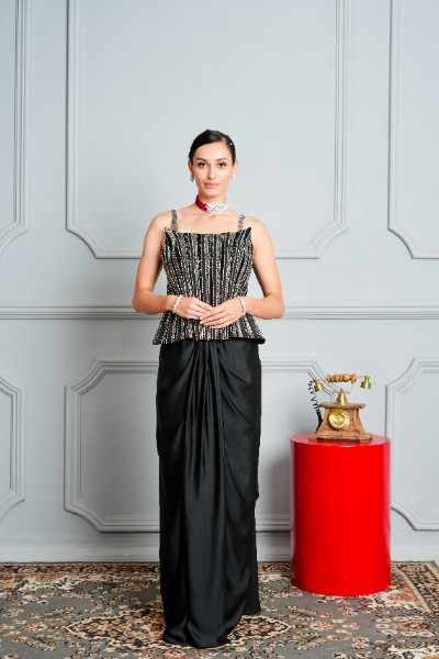 Bella Corset Drape