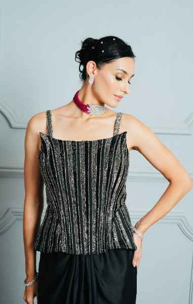 Bella Corset Drape