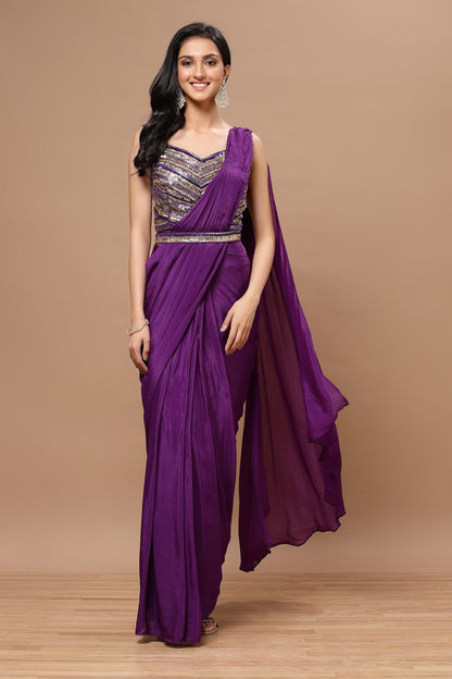 Leila Violet Saree