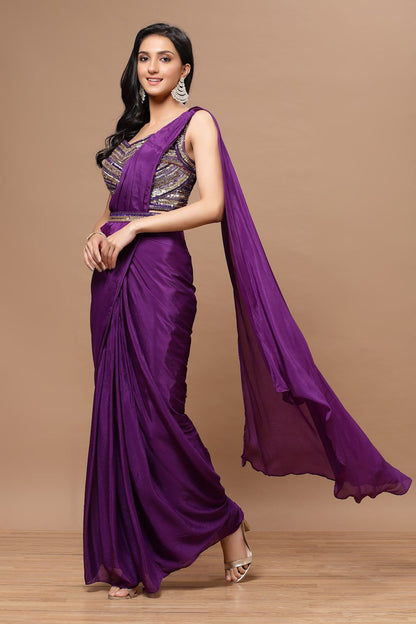Leila Violet Saree