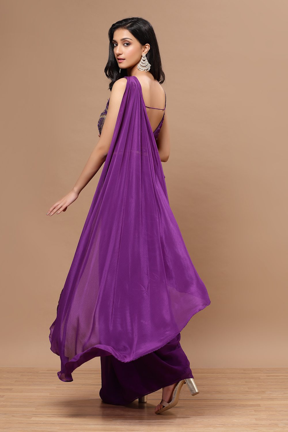 Leila Violet Saree